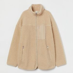 H&M teddy sherling jacket